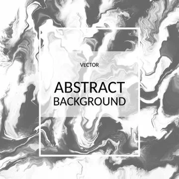 Vector abstract marble texture Fluid design background Stock Illustration