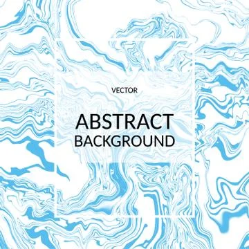 Vector abstract marble texture, Fluid design backgrounds Stock Illustration