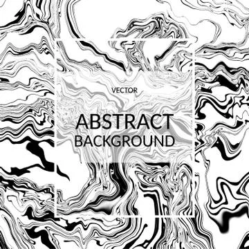 Vector abstract marble texture Fluid design background Stock Illustration
