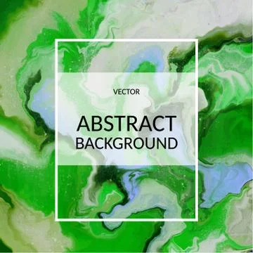 Vector abstract marble texture, Fluid design background Stock Illustration