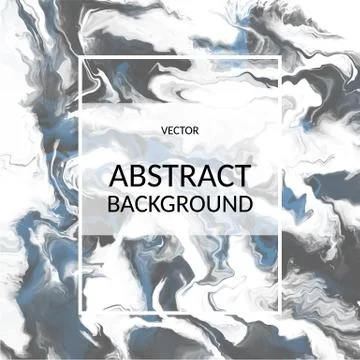 Vector abstract marble texture grey blue color Stock Illustration