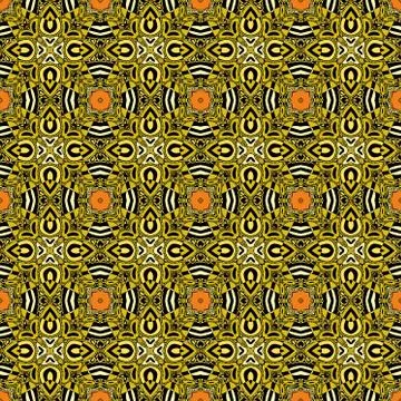 Vector abstract modern cartoon seamless pattern 스톡 일러스트