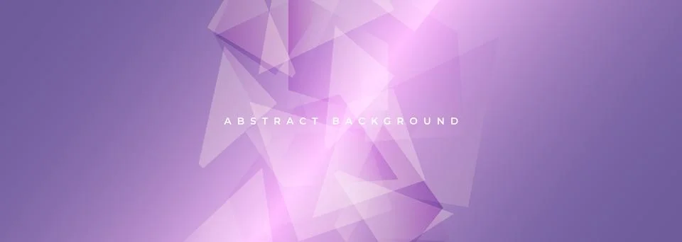 Vector abstract modern low-polygon triangle purple background. Modern design Illustrazione stock