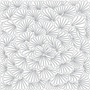 Vector abstract monochromatic pattern in gray colors. Stock Illustration