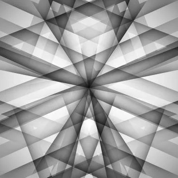 Vector abstract monochrome pattern line techno eps Stock Illustration