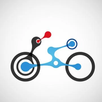 Vector abstract moto transport eps Stock Illustration