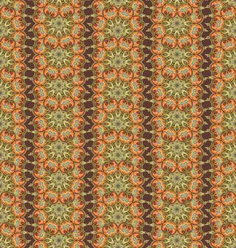 Vector abstract nature seamless pattern Stock Illustration