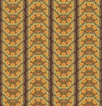 Vector abstract nature seamless pattern イラスト素材