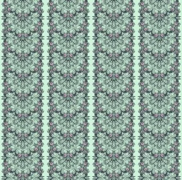 Vector abstract nature seamless pattern Stock-Illustration