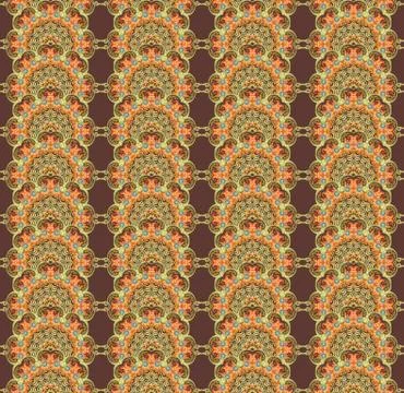 Vector abstract nature seamless pattern 스톡 일러스트