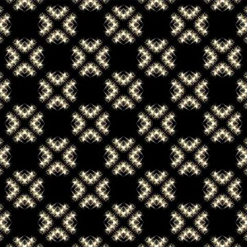 Vector abstract new year pattern in golden shades Stock Illustration