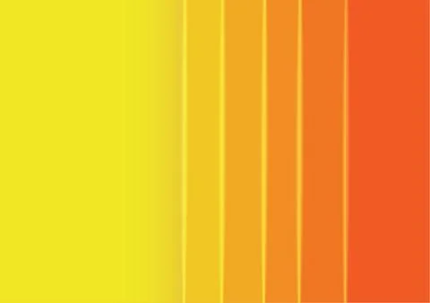 Vector : Abstract orange stripes and shapes background Illustrazione stock