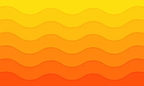 Vector abstract orange wavy background Stock-Illustration