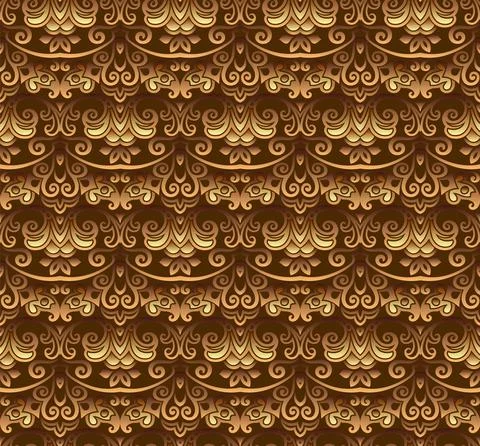 Vector abstract ornamental nature vintage background. Illustrazione stock