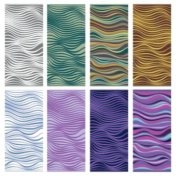 Vector abstract ornamental patterns set イラスト素材