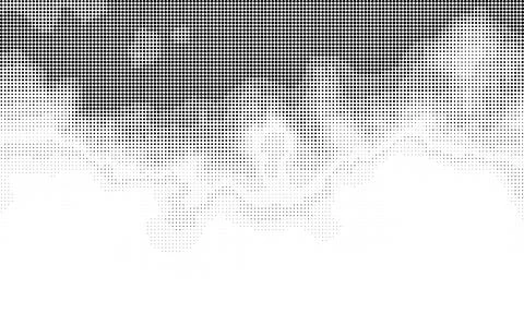 Vector Abstract overlay. Grunge halftone black dost texture background. Stock Illustration