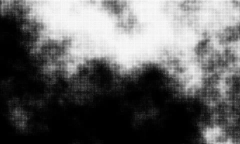 Vector Abstract overlay. Grunge halftone black dost texture background. Stock Illustration