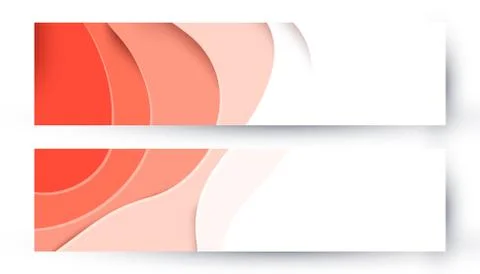 Vector abstract paper cut background Stock Illustration