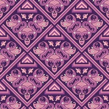 Vector abstract patch pattern. Stock Illustration