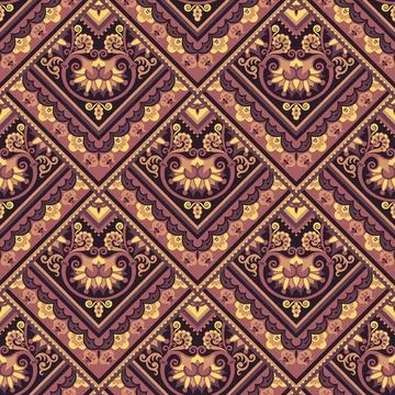 Vector abstract patch pattern. Stock Illustration