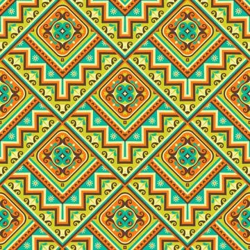 Vector abstract patch pattern. Illustrazione stock