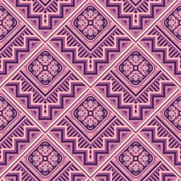 Vector abstract patch pattern. Illustrazione stock