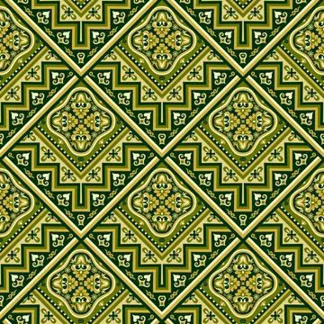 Vector abstract patch pattern. イラスト素材