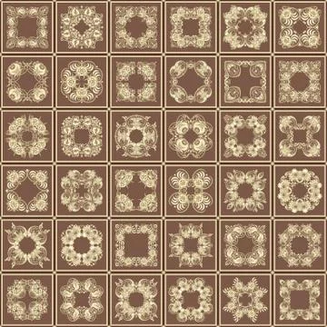 Vector abstract patch pattern. Mosaic background 스톡 일러스트