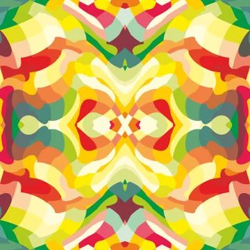 Vector abstract patch pattern. Mosaic background Stock-Illustration