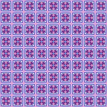 Vector abstract patch pattern. Mosaic background Illustrazione stock