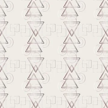 Vector abstract pattern of geometric shapes, in modern colors. 스톡 일러스트