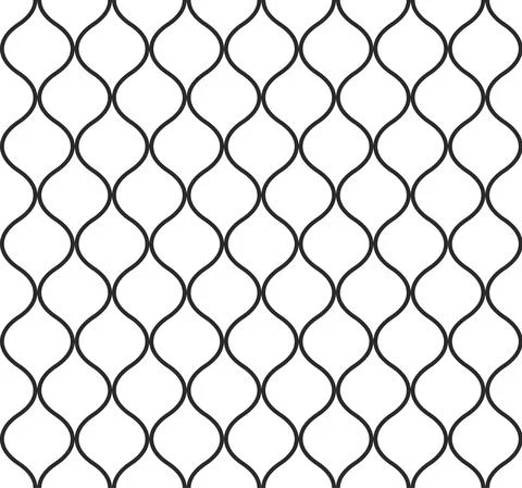 Vector abstract pattern. Grid seamless vector texture. Ornamental tiles and Stockillustratie