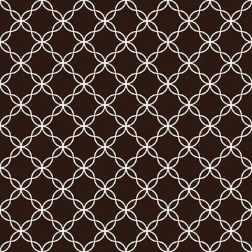 Vector abstract pattern. Grid seamless vector texture. Ornamental tiles and Illustrazione stock