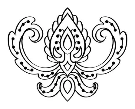 Vector abstract pattern. Stock Illustration