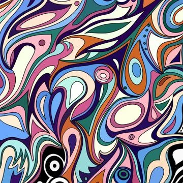 Vector abstract pattern. Oil stains background 스톡 일러스트