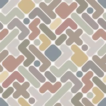 Vector abstract pattern - vintage seamless light color figured background 스톡 일러스트