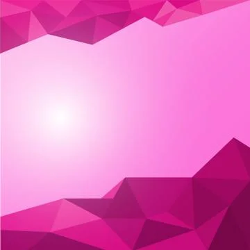 Vector abstract polygon background. Stock Illustration