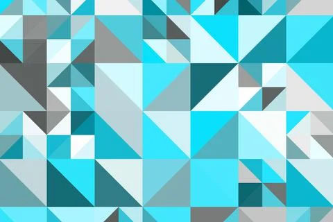 Vector abstract polygon background with a triangle pattern in full multi color. Stock Illustration