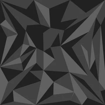 Vector abstract polygonal decoration background. Stock Illustration