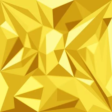 Vector abstract polygonal decoration background. Stock Illustration