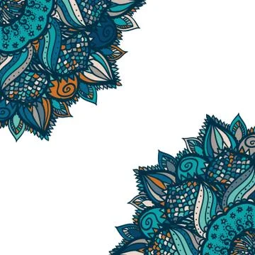 Vector abstract postcard design Stock Illustration