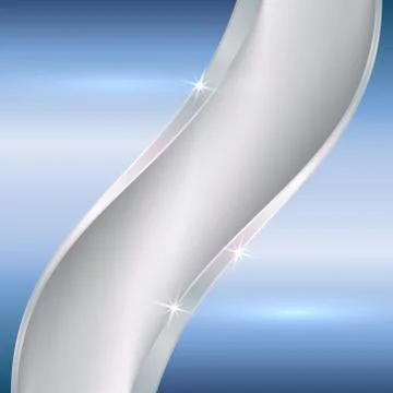 Vector abstract precious metallic background with curves Stock Illustration