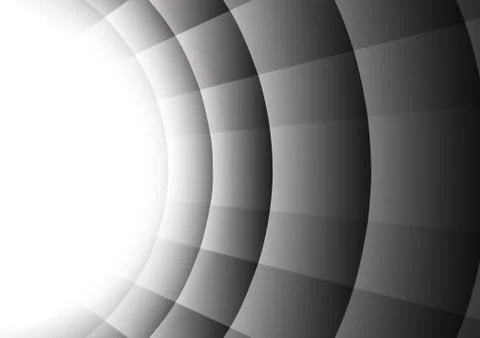 Vector : Abstract radius of circle background Stock Illustration