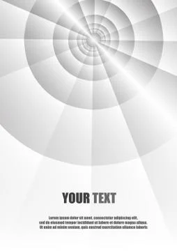 Vector : Abstract radius of circle background and space for simple text Stock Illustration