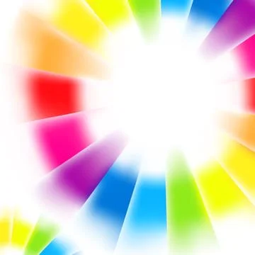 Vector abstract rainbow gradient mesh multi colored vibrant background. EPS 1 Stock Illustration