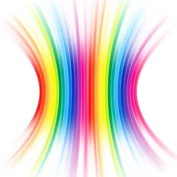 Vector abstract rainbow gradient mesh multicolored vibrant background. EPS 10 Stock Illustration