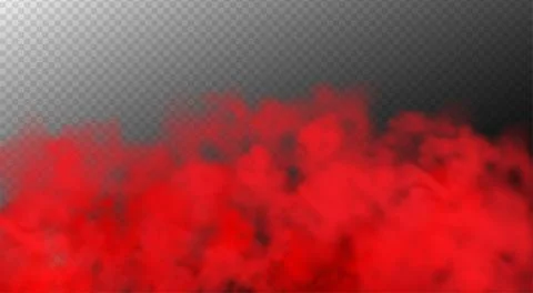 Vector Abstract realistic fog cloud design element Stock Illustration