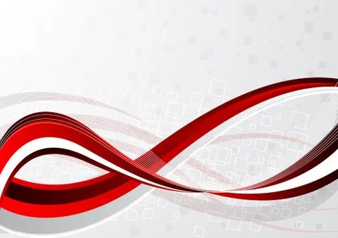 Vector abstract red background Stock Illustration