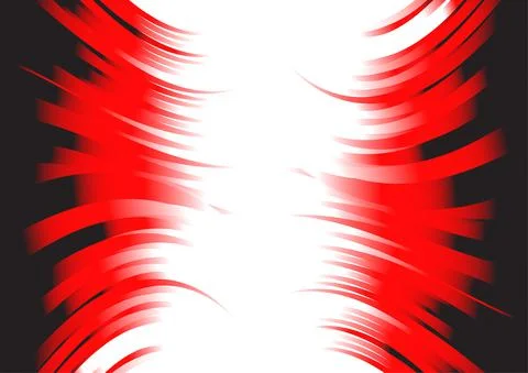 Vector : Abstract red stripes on white background Stock Illustration