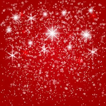 Vector abstract red winter  background Stock Illustration